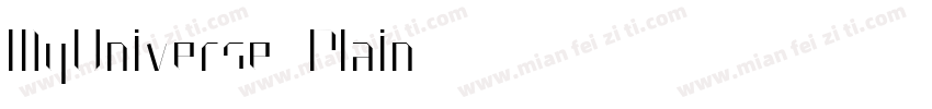 MgUniverse Plain字体转换